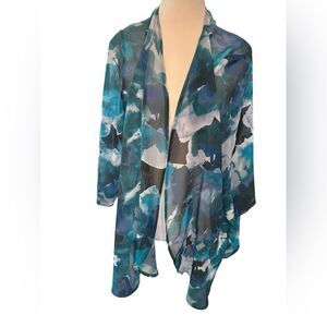 Blue Floral Women's Jacket by Serengeti